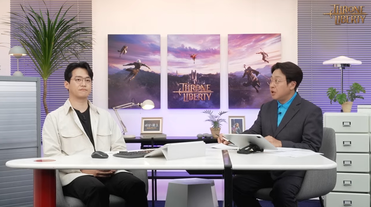 - 좌측부터 박건영 개편 TF장, 허준 캐스터