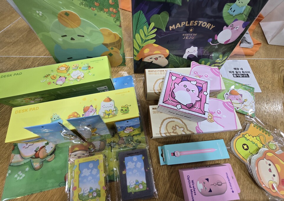 メイプルストーリー kit album オフイベ 特賞 メイプルストーリー Siesta of JEJU サウンドトラック LP