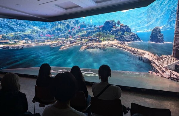 검은사막 '아침의 나라' 미디어월