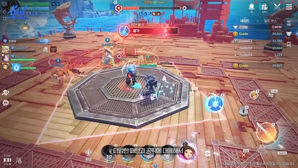 - 기본 필드 전투는 리더와 팀 4명으로 구성된다