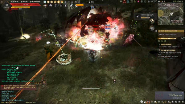 - 불사신 조드를 잡으러 왔는데 다른 모험가 이펙트 제거를 깜빡했다