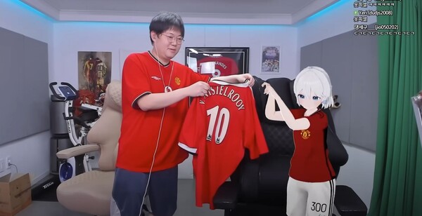 스트리머 감스트와 버추얼 스트리머 고세구 합동 방송