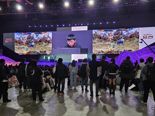 - 현장에서 즉석으로 선발했는데 대단한 실력을 보여준 PvP 매치