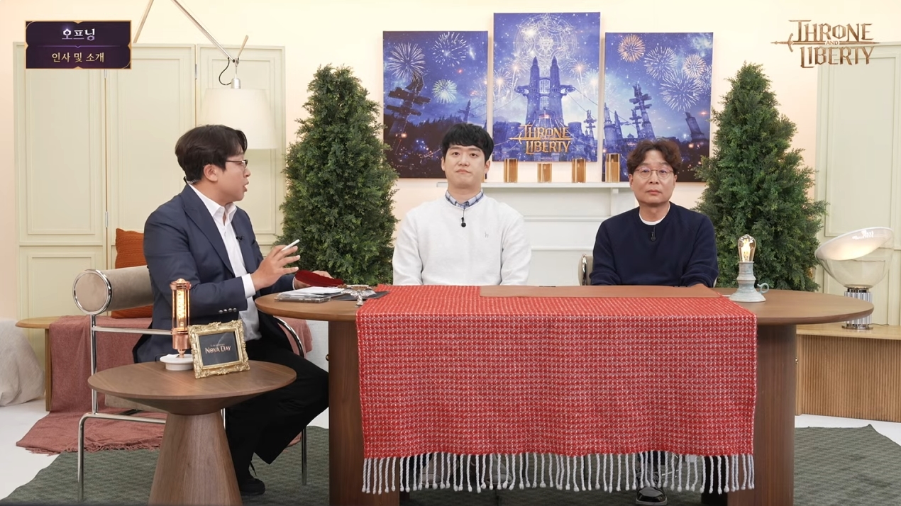 - 좌측부터 허준 캐스터, 박건수 PD, 최문영 TL 캡틴