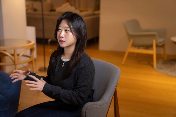 - 인터뷰 중인 양혜성 사업전략 팀장