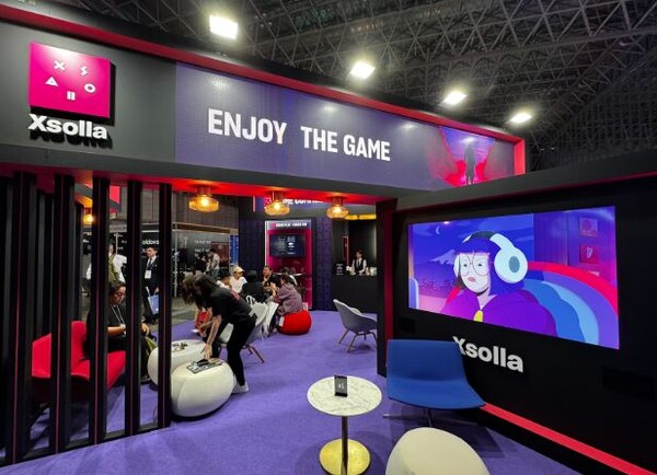 도쿄게임쇼 2024에 참가한 엑솔라. 사진=엑솔라