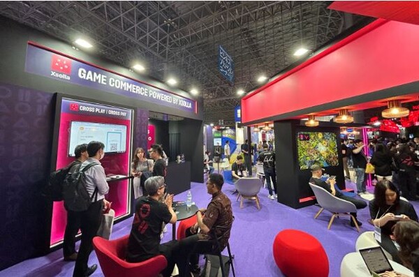 도쿄게임쇼 2024에 참가한 엑솔라. 사진=엑솔라