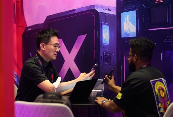 싱가포르 게임스컴 아시아 2024의 엑솔라 부스. 사진=엑솔라