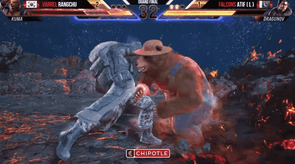 - 침착한 플레이로 압도적인 체력 차이를 극복하고 승리를 가져온 정현호 선수 