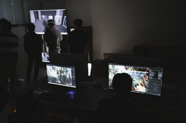 VR(가상현실) 기술을 활용한 몰입형 게임인 '라스트 노바'. 사진=에이치비이노비전