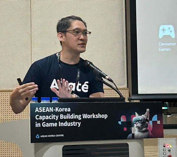 인도네시아 최대 게임사 ‘아가테’ 빈센트 헤닝 이스마완 부사장. 사진=아가테