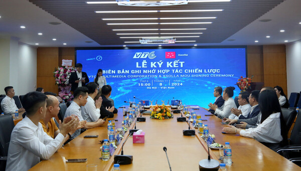 엑솔라와 VTC코퍼레이션은 첨단 기술 솔루션 및 국내외 결제 시스템 분야에서 협력한다. 사진=엑솔라