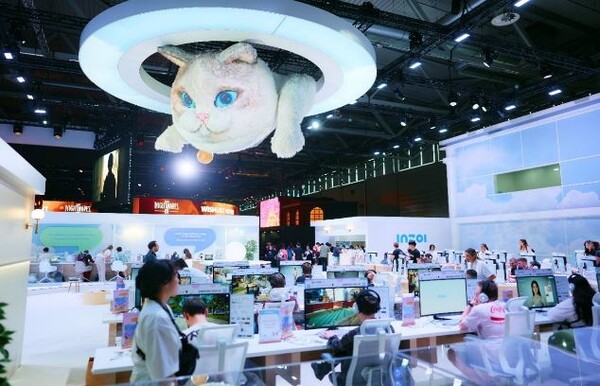 세계 최대 게임전시회  게임스컴. 사진=라인메쎄