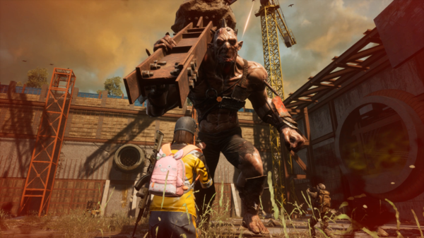 - 거대 보스를 상대하는 것 외에도 사방에서 튀어나오는 좀비를 상대해야 한다 