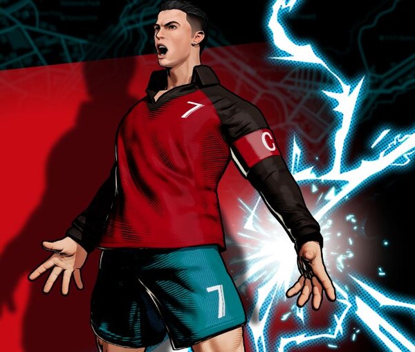 레전드 축구 선수인 ‘크리스티아누 호날두’가 신작 격투게임 ‘아랑전설 시티 오브 더 울브스’에 등장한다. 사진=SNK 홈페이지