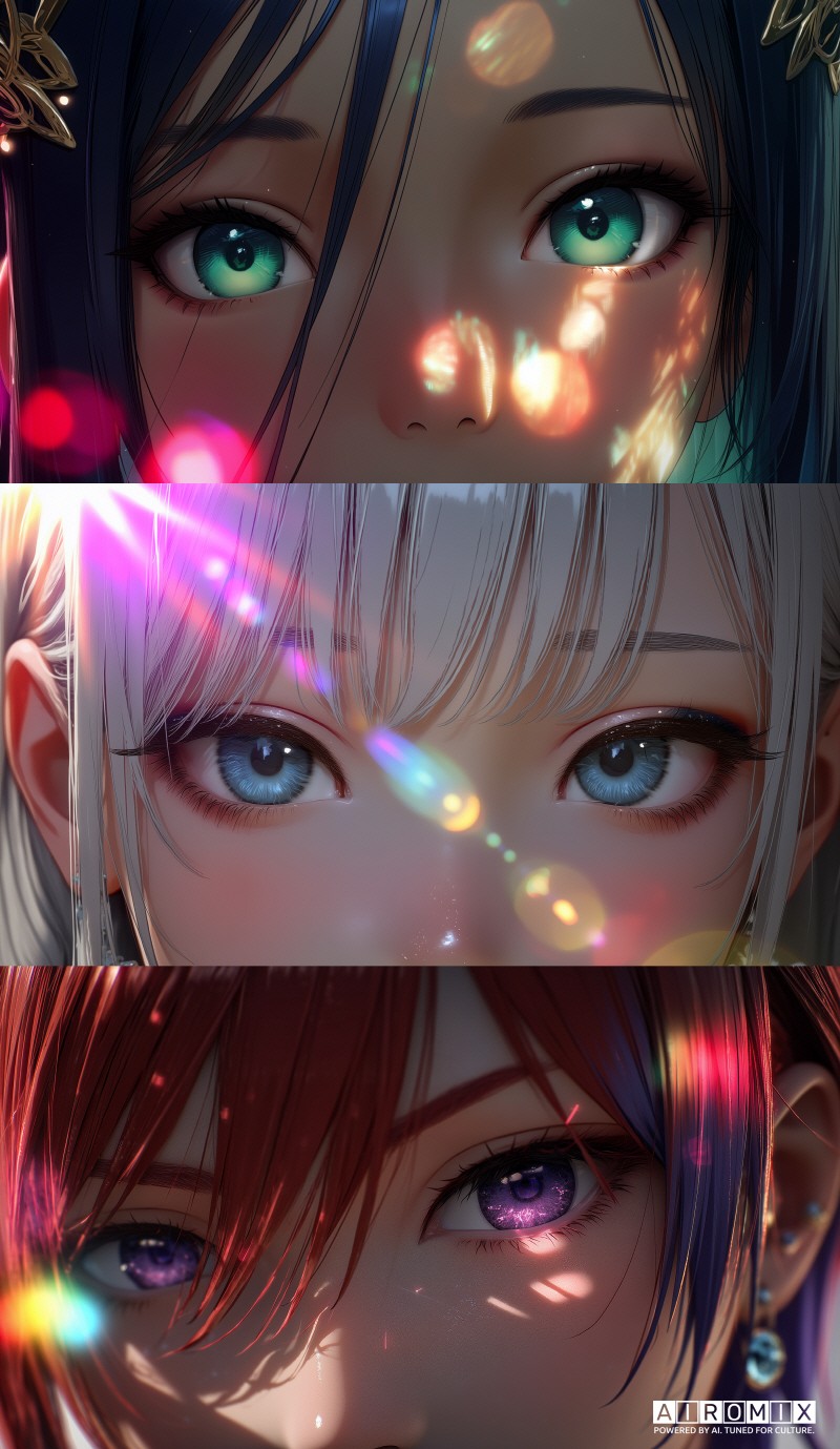 아이로믹스에서 준비하고 있는 프로젝트의 티저. 사진=류기덕