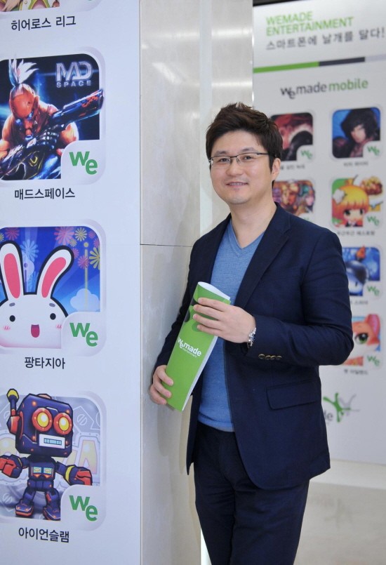 게임사 위메이드 개발 부사장으로 한국게임사 게임쇼 지스타에 참석한 류기덕. 사진=게임톡 자료사진