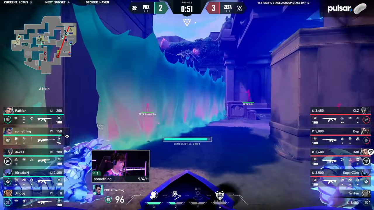 - 바이퍼 대신 요루-레이즈 투타격을 사용하는 PRX 