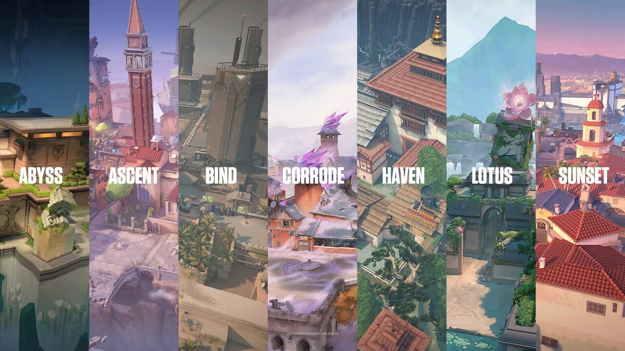 - 2025 발로란트 챔피언스 파리 맵 풀