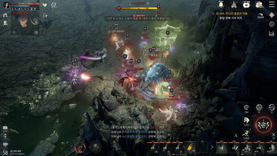 - 상위 콘텐츠가 열릴수록 더 높은 명중률을 요구한다 