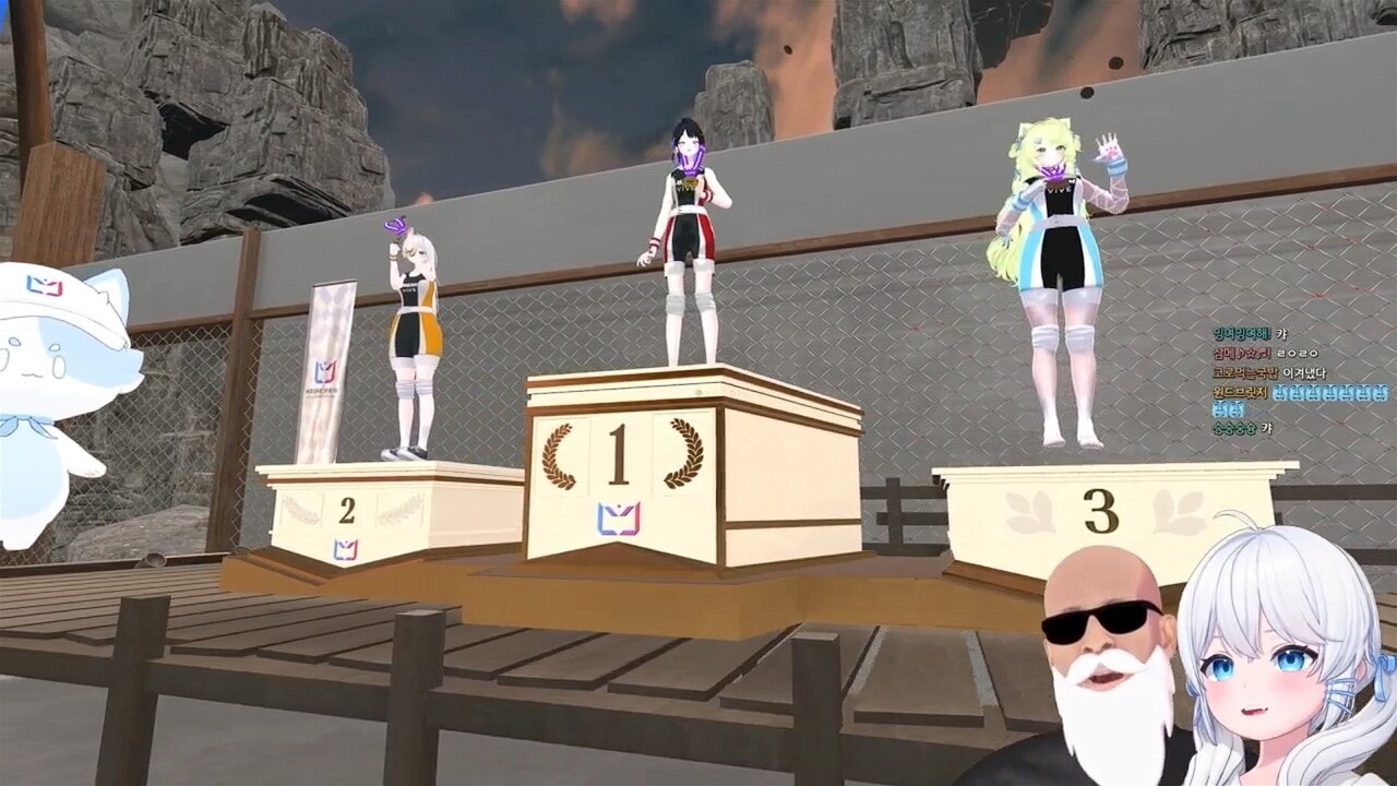 - 역도에서 압도적인 기량을 발휘한 미르 [출처: 고세구 방송]