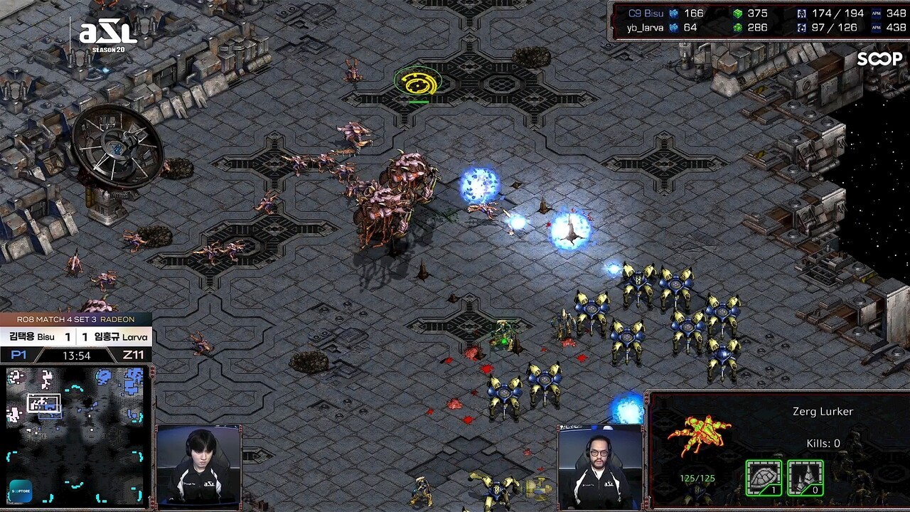 - 임홍규의 의도를 완벽하게 간파한 김택용