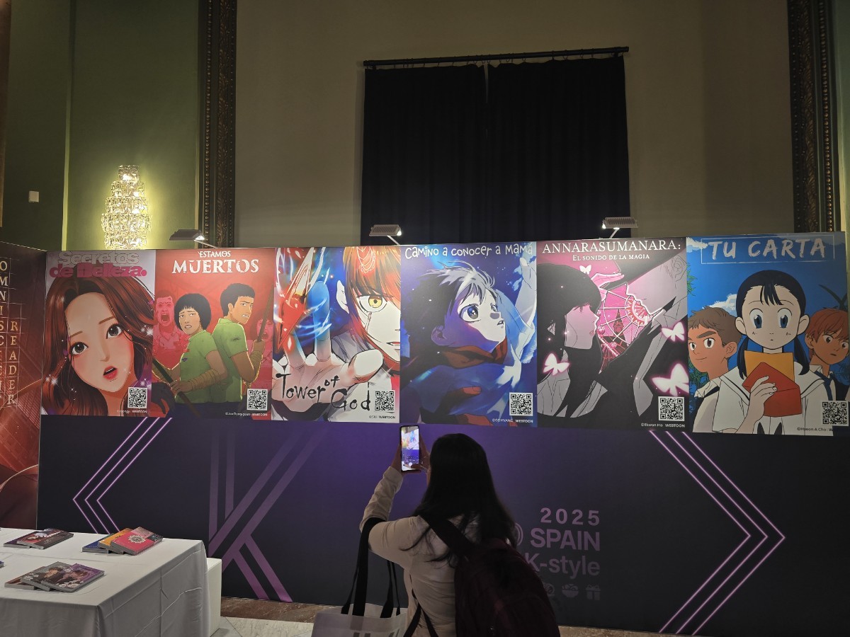 웹툰 부스. 사진=이선진