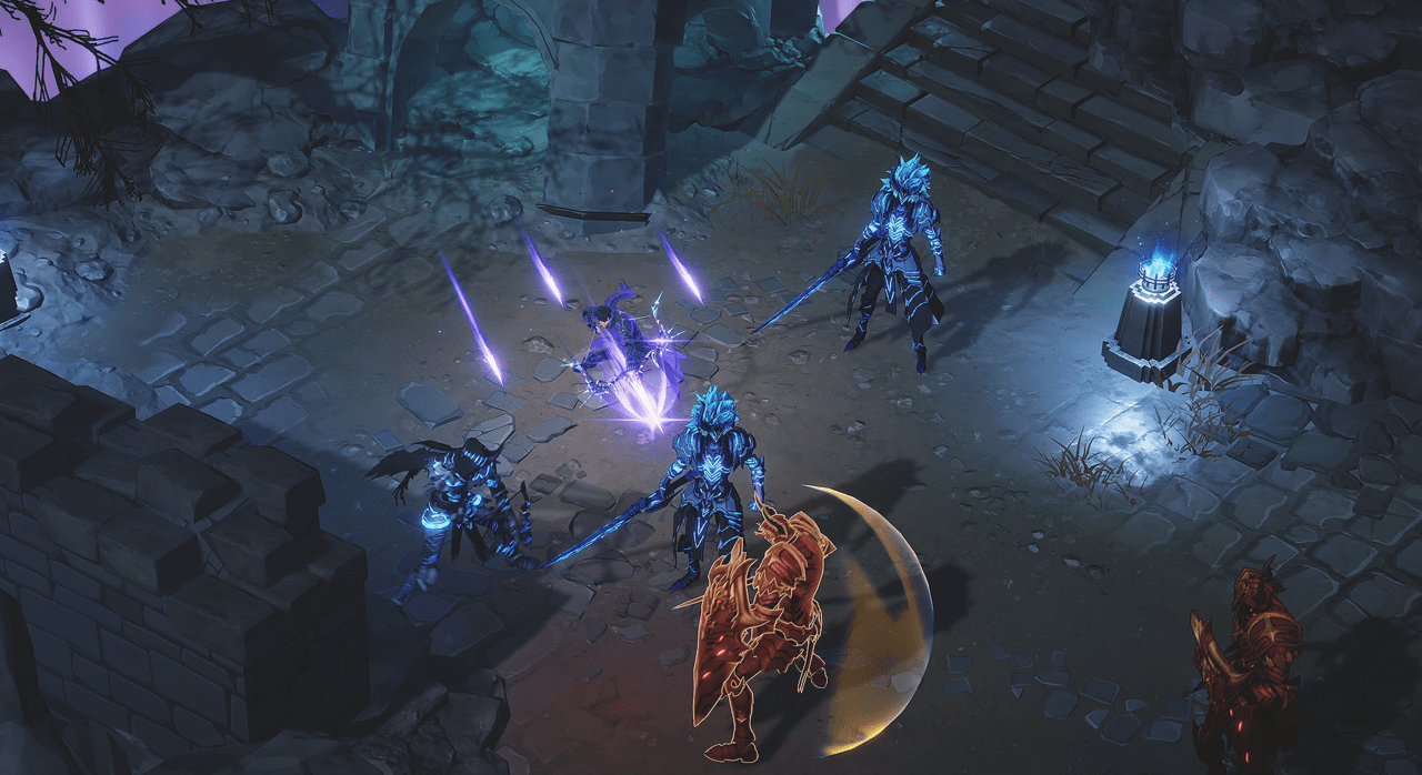 그림자 군주라는 성진우의 특성을 잘 살린 스킬 구조 (사진=넷마블)