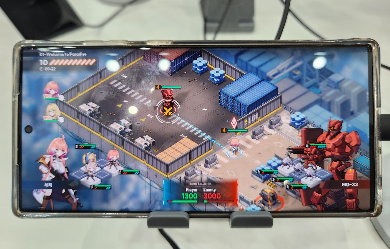 배틀 인카운터에 들어가기 전 미리보기로 전투 승패를 비롯해 피해 정도를 미리 확인할 수 있다 (사진=최은상)