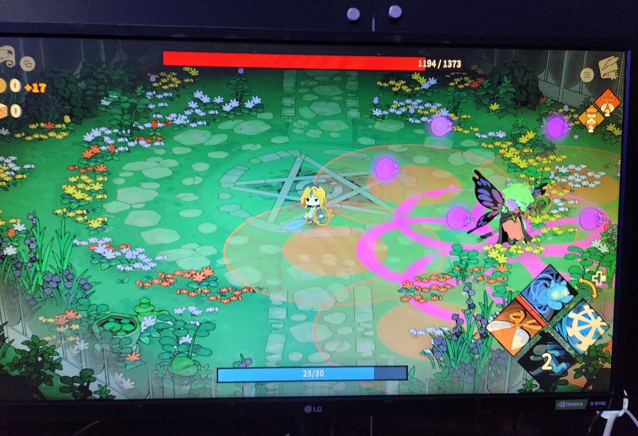 보스 디자인은 개성이 넘치며 패턴은 적당한 템포로 즐기기 좋다 (사진=최은상)