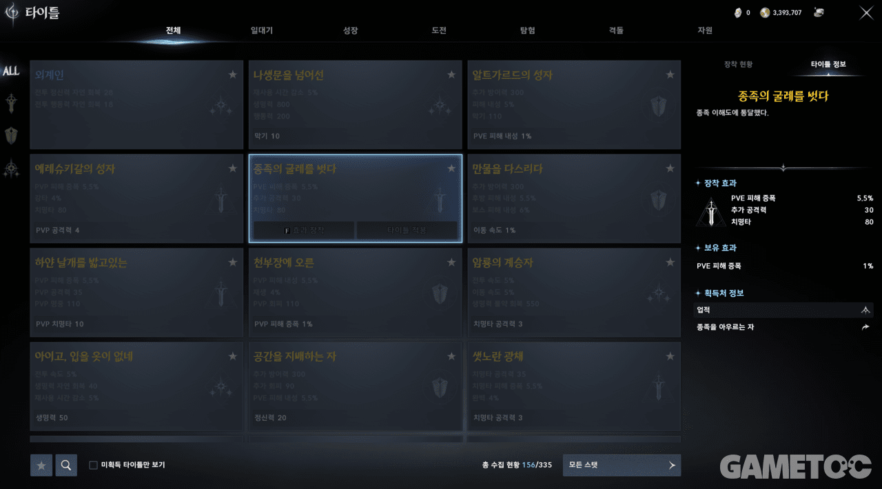 종족의 굴레를 벗다 타이틀. (사진= 서동규 객원기자)