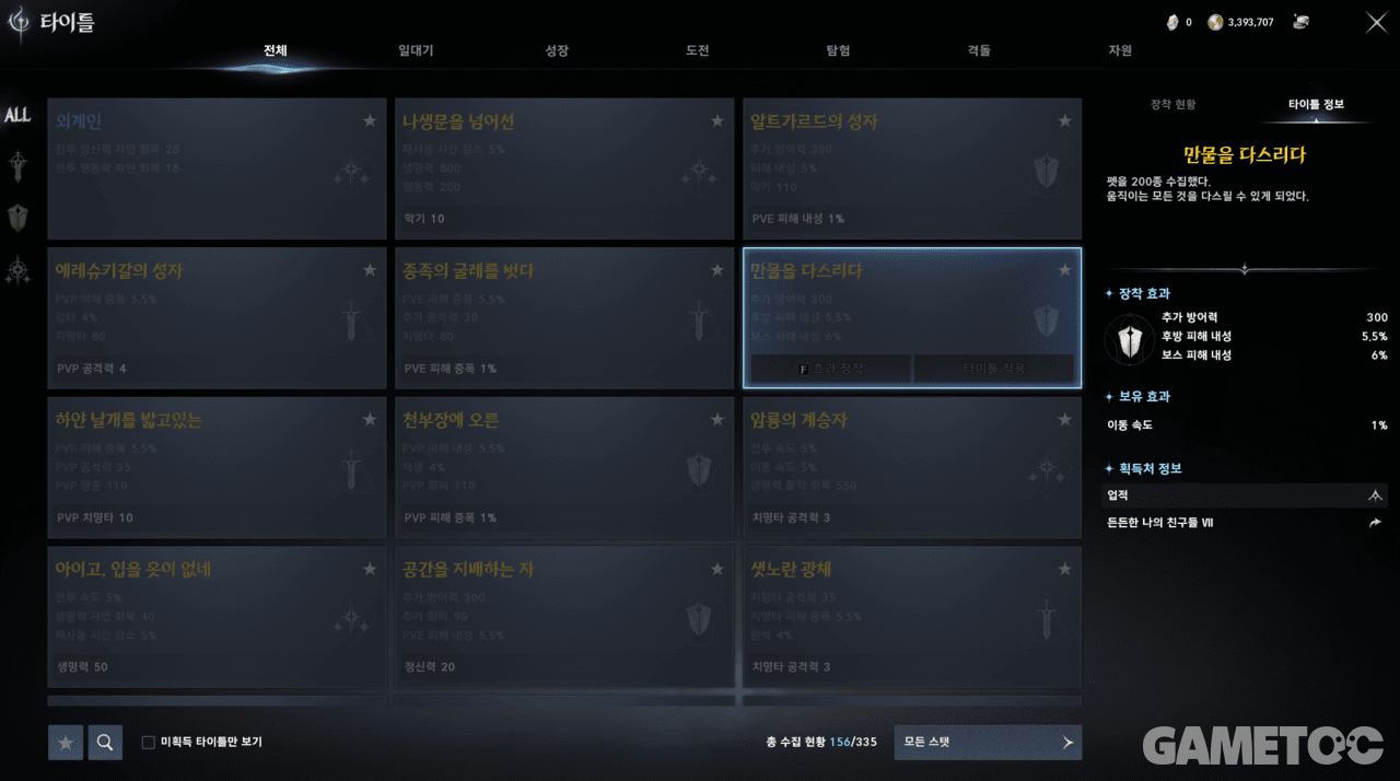 만물을 다스리다 타이틀. (사진= 서동규 객원기자)