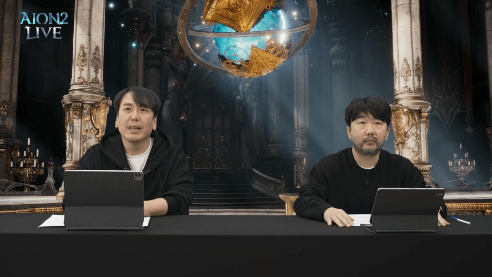김남준 아이온2 개발PD, 소인섭 아이온2 사업실장 (사진= 아이온2 유튜브)