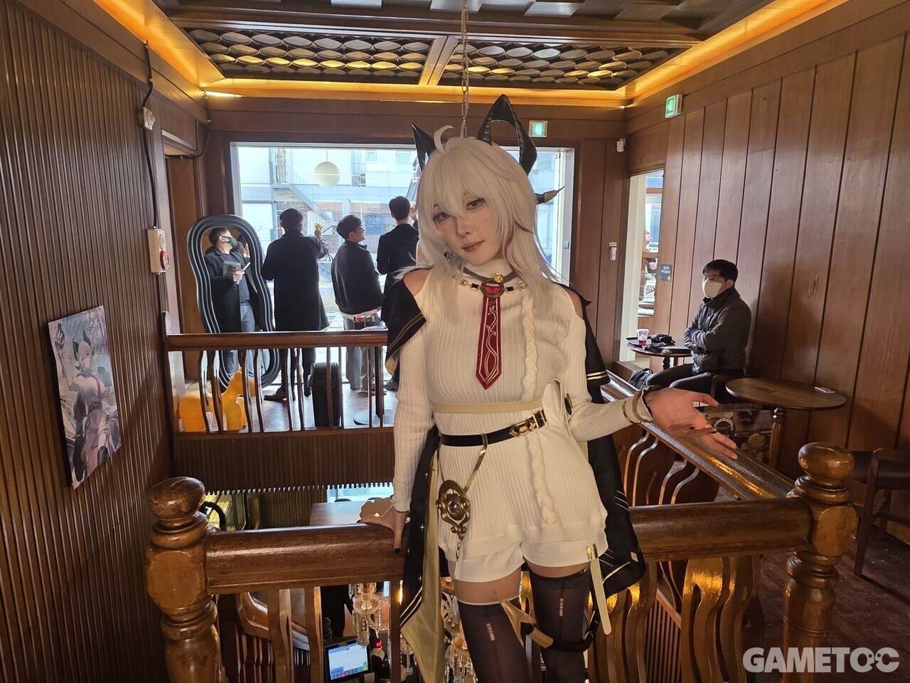 젠니 본인이 새로운 코스튬을 입고 그대로 등장했다 (사진= 서동규 객원기자)