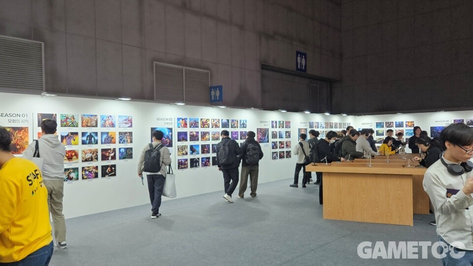 History of ARAD에서 던파의 역사를 한눈에 확인할 수 있다 (사진=김영찬 기자)